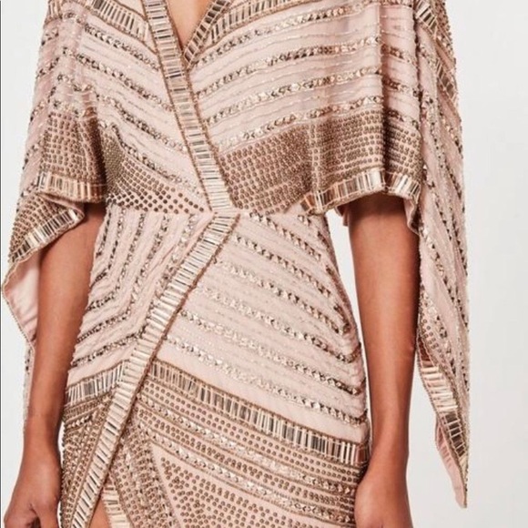 Missguided Peace + Love Embellished Mini Dress - Picture 2 of 7